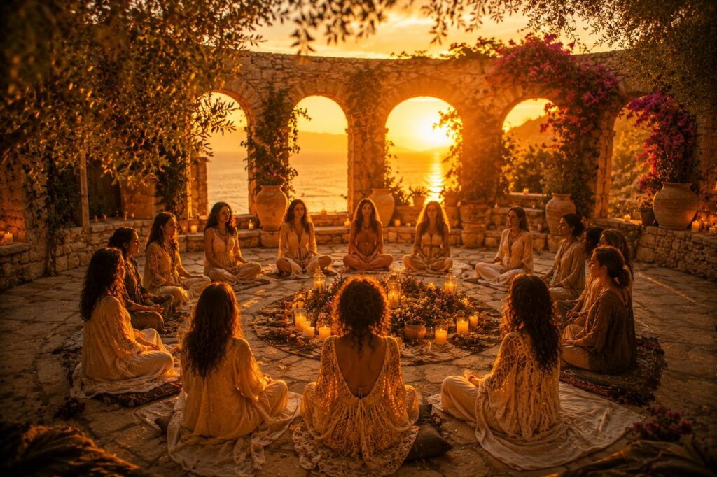 She Gathers In Circle — poem by Alexandra Gold