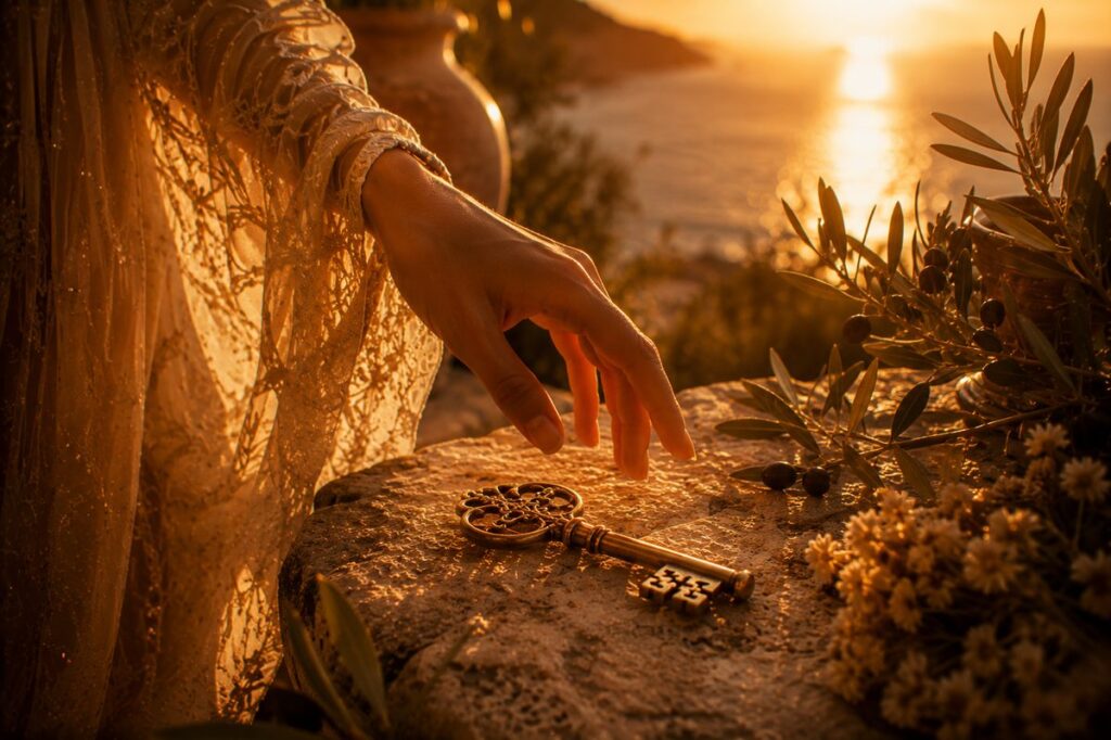 She Holds The Key To Happiness — poem by Alexandra Gold