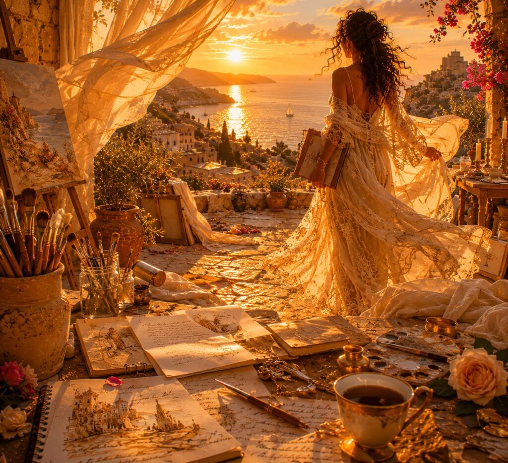 She Is A Muse — poem by Alexandra Gold