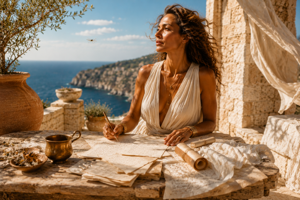 Her Gift Is Her Word — A Woman On Purpose poem image