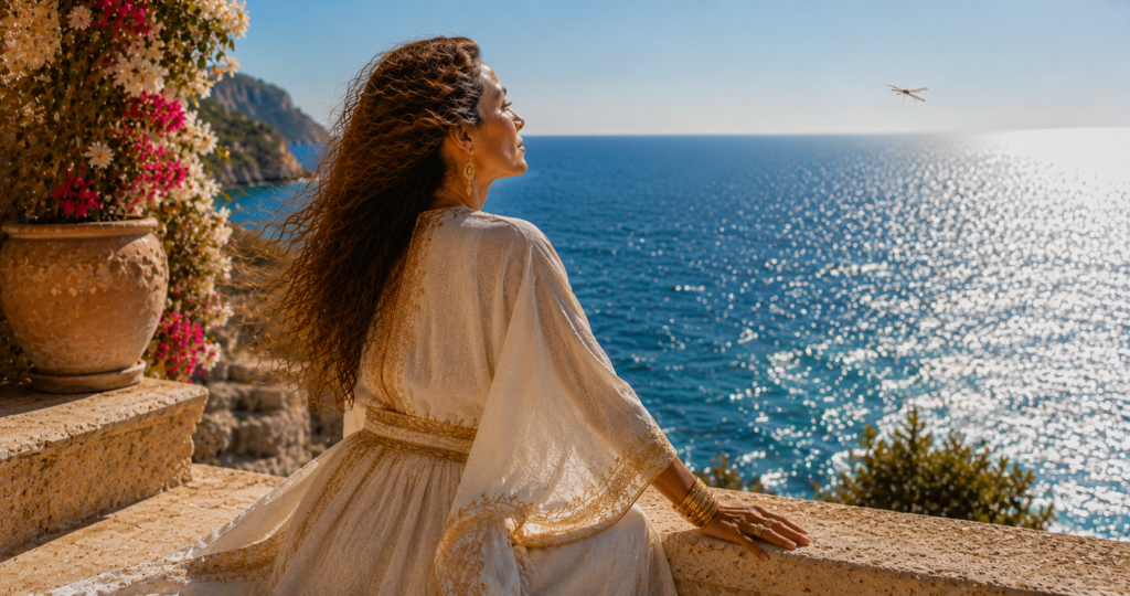 She Fills Her Mind With Beauty — A Woman On Purpose poem image