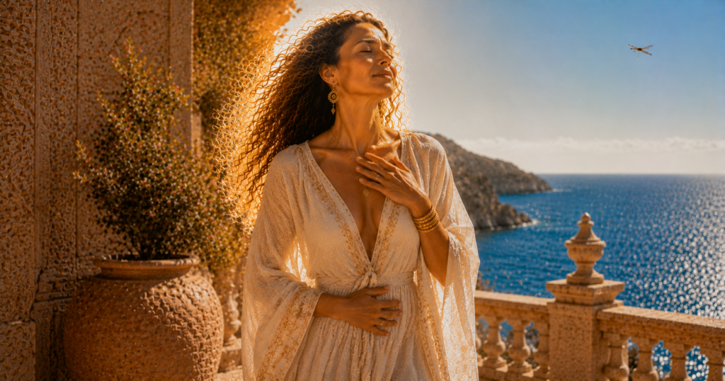 She Has An Aura — A Woman On Purpose poem image