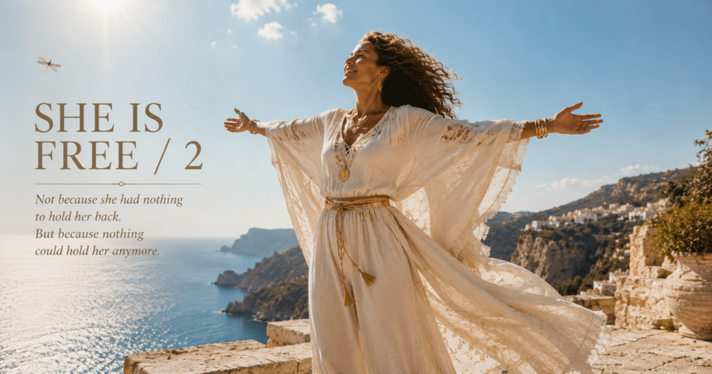 She Is Free / 2 — A Woman On Purpose poem image