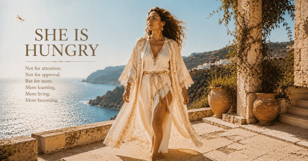 She Is Hungry — A Woman On Purpose poem image