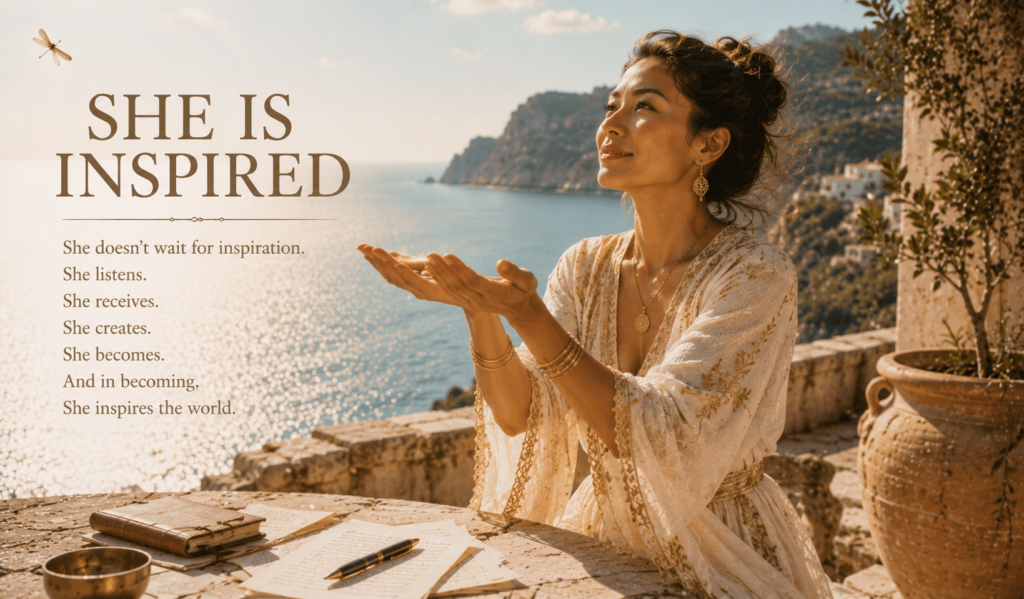 She Is Inspired — A Woman On Purpose poem image