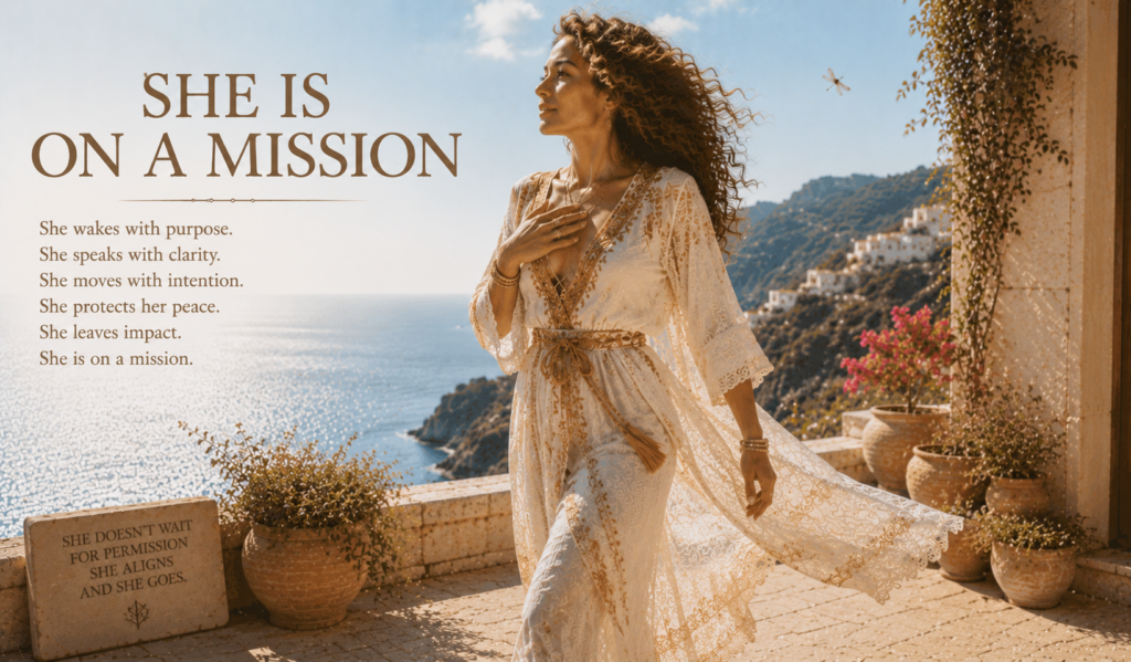 She Is On A Mission — A Woman On Purpose poem image