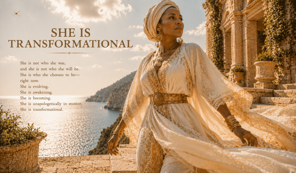 She Is Transformational — A Woman On Purpose poem image