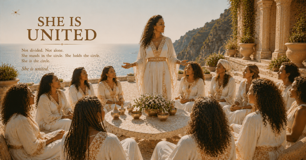 She Is United — A Woman On Purpose poem image