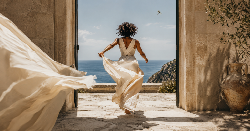 She Releases Fear — A Woman On Purpose poem image