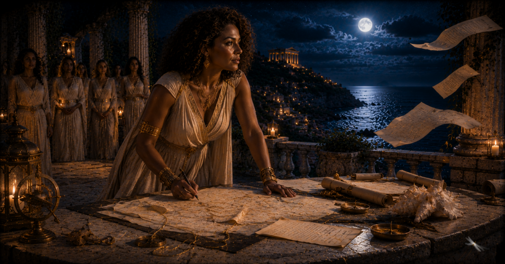 She Shares Her Message — poem by Alexandra Gold
