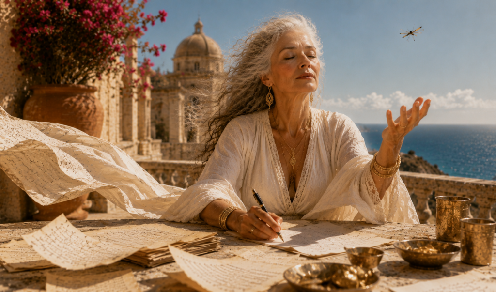 The Art Of Visualisation — A Woman On Purpose poem image