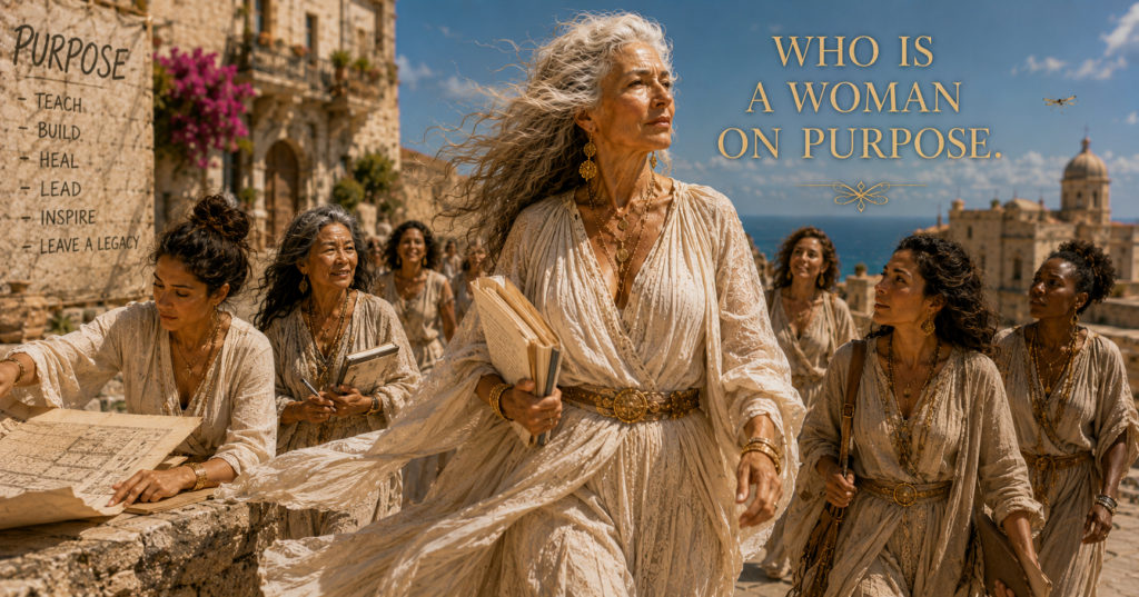 Who Is A Woman On Purpose — A Woman On Purpose poem image